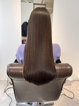アールサロン 名駅(Rr SALON) 赤みを抑えたブラウンヘア