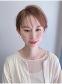 大人透明感ショート