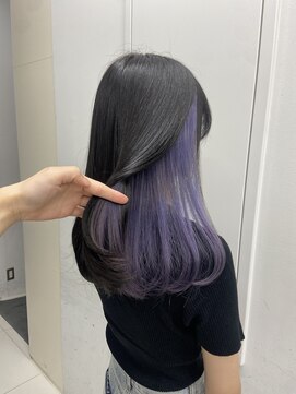 アライブ キチジョウジ(ALIVE Kichijoji) ALIVE kichijoji /　インナーカラー×ブルーラベンダー