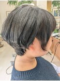 スッキリショートボブスタイル