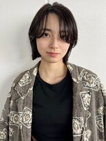 ファルベ(Farbe) イメチェン/ホワイトブロンド/外ハネボブ/美髪/ワイドバンク