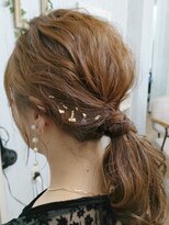ミリヘアー(mirihair)&nbsp;ポニーテールアレンジ
