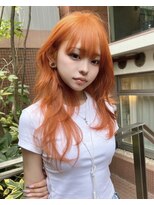 ハコ プラス(HACO+) レイヤーカット　オレンジ