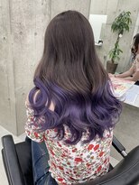 リノート バイ エゴル 太田川(Linoet by ENGOL)&nbsp;【LINOET太田川】手島カミラ　ラベンダー系グラデーション