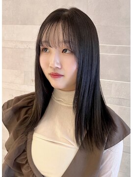 ピカイチ 上通店(pikA icHi) 暗め透明感グレージュカラー