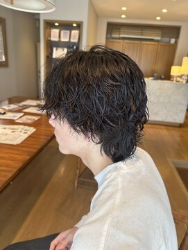 ユウヘアー 石川橋店(U Hair) 似合わせカット/メンズ2wayパーマ/10代20代30代