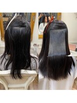 カシュカシュ(cache cache)&nbsp;酸性ストレート　髪質改善　縮毛矯正　二子玉川用賀