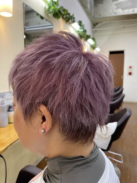 キャラシャローネ お台場(CharaChalone) ピーチバイオレット/ショート/レディース