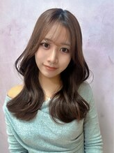 リンクミリ(Link mili) 【王道人気】韓国風くびれヘア×シースルーバング/髪質改善