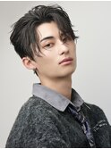 波巻きパーマメンズツイストスパイラルパーマフェザーパーマ