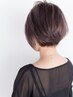 【草木染めで髪とお肌をいたわります☆】和漢彩染カラー+カット+TR