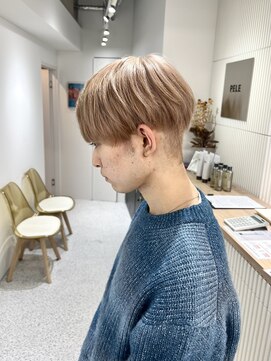 メンズペレ 渋谷(MEN'S PELE) ニュアンスパーマ/韓国マッシュ/スパイキーショート/渋谷