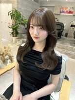 エヌ 大阪梅田店(enu)&nbsp;【大阪梅田】ブルーブラック×韓国風くびれ巻き