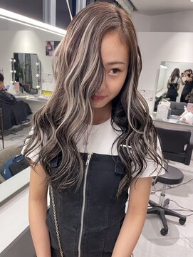 キング 枚方店(K!ng) 縮毛矯正髪質改善ハイライトレイヤーカット枚方美容室エクステ