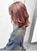 巻き髪ミディアム