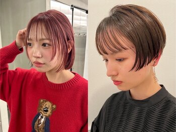 ナンバーナイン 札幌大通(NUMBER NINE)の写真/丁寧なカウンセリングでNUMBER　NINEでしか出せない色味をご提案。あなたのなりたいを叶えてくれるサロン♪