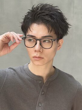 アリエッタ(aRietta) 【ARIETTA二瓶】20代30代ビジネスショート×ツイストピンパーマ