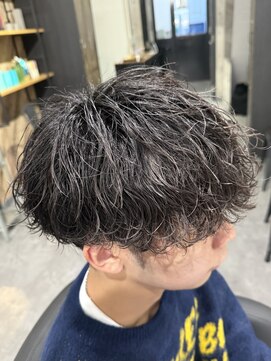 ビカムメンズヘアー 栄店(become men's hair) 波巻きパーマ/波巻きツイスパ