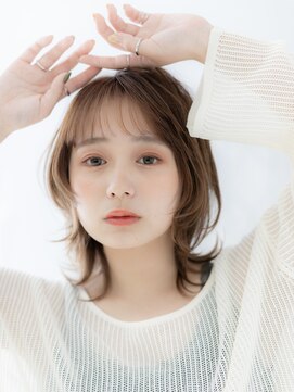 ヘアスタジオ ガロウ(hair stuido garou) ホワイトグレージュ/デジタルパーマ/チェリーブラウン/盛岡63