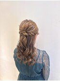 ☆大人気！結婚式編みおろしヘアセットパーティー☆