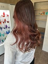 カノエ 宇部小串店(canoe)&nbsp;オレンジブラウンインナーカラー