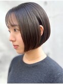 似合わせボブ◇髪質改善カラー・ミニボブ