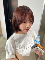 トゥエル バイ ディプティモイラ(tuelu by dipty MOILA)&nbsp;レイヤーボブ×チェリーレッド