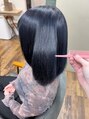 テーラヘアー 南行徳店(TELA HAIR) ブルーブラックカラー☆(ブリーチ履歴有り)【南行徳】