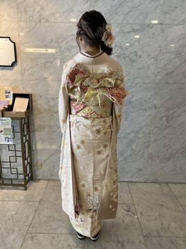 ピュア Pure ウェスティン都ホテル京都 ビューティーサロン 成人式前撮り！後撮りに！