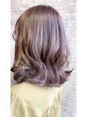 大人可愛いニュアンスボブ