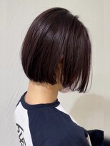 アッシュ 八王子店(Ash)&nbsp;ショートボブ/ブリーチ無しピンク