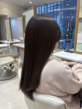 髪質改善カラー