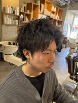 アメラボ(AmeLab)&nbsp;緩いシャドウパーマ×ツイスパmix