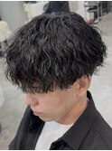 熊本ツイストスパイラルパーマ 波巻きパーマ MEN'S HAIR