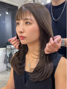 ローレル(Laurel)の写真/【心斎橋OPA1分】大人ナチュラルモード系◇上品な海外style、こなれ感、ダメージを抑えた“艶髪”を叶える*