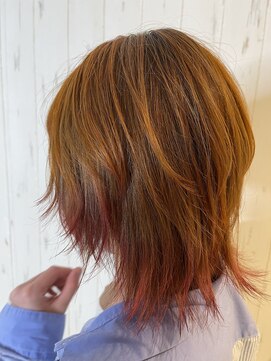 ニューヨークニューヨークマザーズ(NYNY Mothers) ショートレイヤーグラデーションカラー