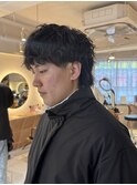 横浜★メンズマレットヘア人気のメンズヘア