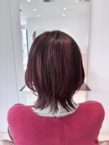 ビオラバイフーガ 綱島(Viola by FUGA) デザインカラーレッドカラーミディアムウルフ**