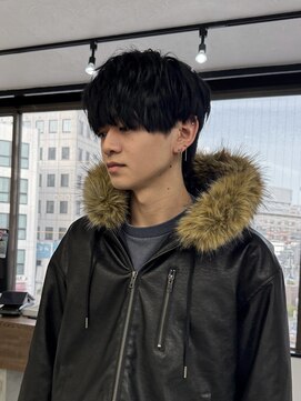 ソソ(soso) メンズ韓国マッシュウルフ