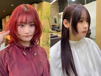 ファミーユ(Fameu)の写真/可愛い顔周りカットやレイヤーカットの提案が得意◎お客様の日常に寄り添った提案で理想のスタイルへ♪