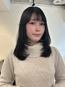 マルケ ドゥ マッシュ(MaruQuee de mashu) レイヤー/ラウンドバング/ハッシュボブ/韓国/ボブ/梅田