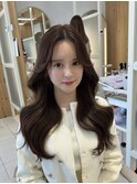 20代30代40代◎韓国式小顔レイヤースタイル