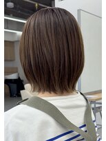 エルヘアメゾン(el. hair maison) レイヤーボブ/白髪ぼかしハイライト☆