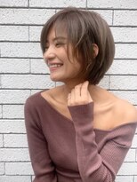 ロンドグロワール 大宮(Lond Gloire) 丸みショートボブ/レイヤー/20代30代40代50代/顔周りカット
