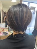 若見えショートボブ