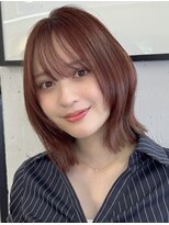 アビー(ABBEY) ボブフェイスレイヤー顔まわりレイヤーレイヤーボブ大人ボブ