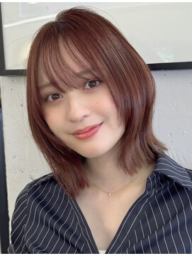 アビー(ABBEY) ボブフェイスレイヤー顔まわりレイヤーレイヤーボブ大人ボブ