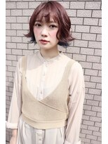 シエ バイ ケンジ 湘南台(sie by KENJE)&nbsp;ダークパープル/ナチュラルショート/夏のヘアアレンジ/湘南台