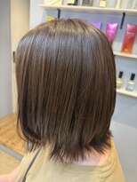 ベルベットヘア 千早店(Velvet hair)&nbsp;プレミアム髪質改善カラー×アッシュグレージュ【能都】