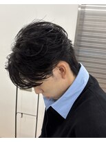 become men's hair 名駅EAST【10月3日 NEW OPEN(予定)】&nbsp;フェザーパーマ/毛流れ/センターパート/韓国ヘア/ダウンパーマ